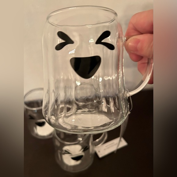 COPY - 2 NWTs Ghost, glass mugs. 16oz Way to Celebrate! - Picture 2 of 8